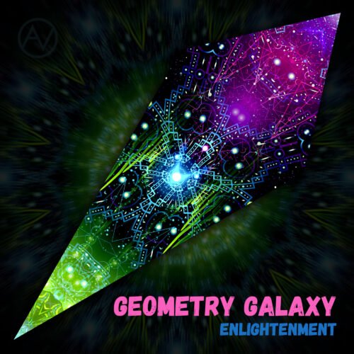 Geometry Galaxy - UV-Reactive Fluorescent Petal - Design Preview