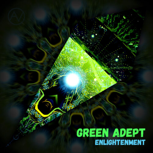 Green Adept - UV-Reactive Fluorescent Petal - Design Preview