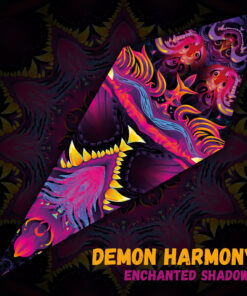 Demon Harmony - UV-Reactive Fluorescent Petal - Design Preview
