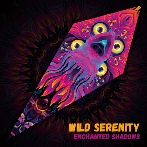 Wild Serenity - UV-Reactive Fluorescent Petal - Design Preview