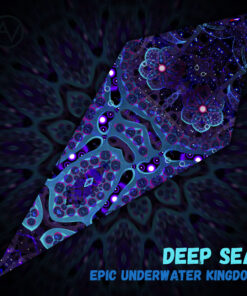 Deep Sea - UV-Reactive Fluorescent Petal - Design Preview