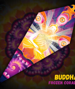 Buddha - UV-Reactive Fluorescent Petal - Design Preview