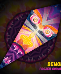 Demon - UV-Reactive Fluorescent Petal - Design Preview