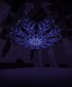 Urzonuth - 12 Petals Set - Black&White Ceiling Decoration - 3D-Preview