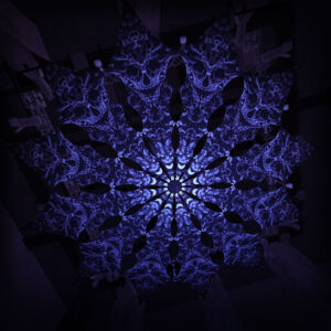 Urzonuth - 12 Petals Set - Black&White Ceiling Decoration - 3D-Preview