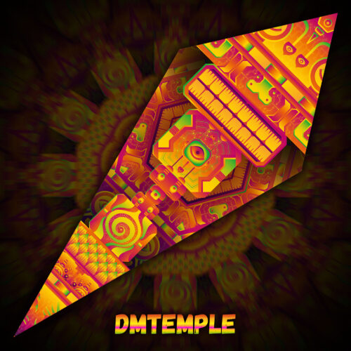 DMTemple - UV-Reactive Fluorescent Petal - Design Preview