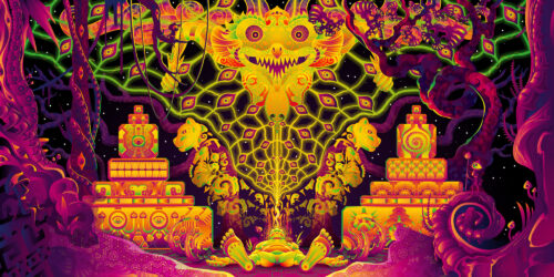 Let it Be - Psychedelic Art by Andrei Verner