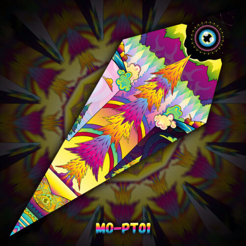 MO-PT01 - UV-Reactive Fluorescent Petal - Design Preview