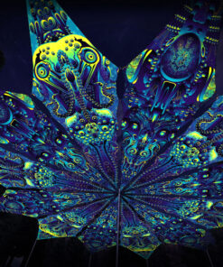 Neuro Hybrid and Octo Bioforge - 12 Petals Canopy Set - UV-Reactive Flurescent Ceiling Decoration - 3D-Preview