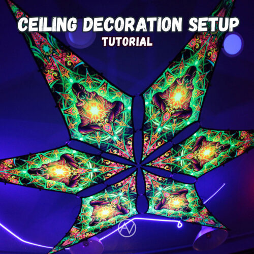Simple Ceiling Decoration Setup - Tutorial