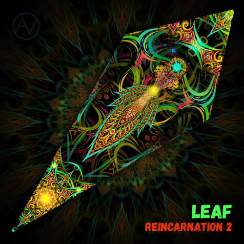 Leaf - UV-Reactive Fluorescent Petal - Design Preview