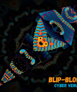 Blip-Blop - UV-Reactive Fluorescent Petal - Design Preview