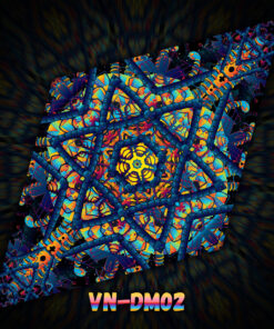 VN-DM02 - UV-Reactive Fluorescent Diamond - Design Preview