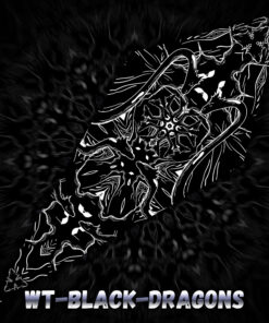 Black Dragons - Black&White Petal - Design Preview