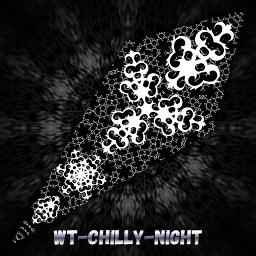 Chilly Night - Black&White Petal - Design Preview