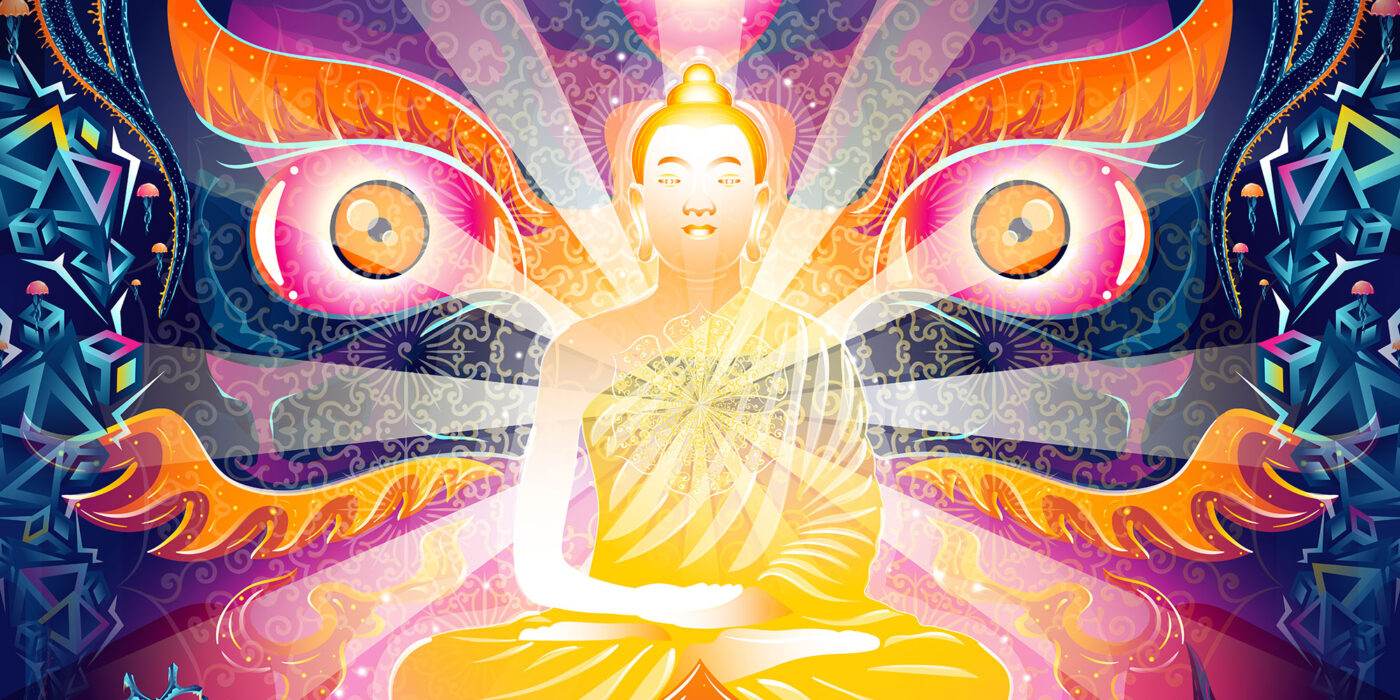 Frozen Corals - Psychedelic Art by Andrei Verner