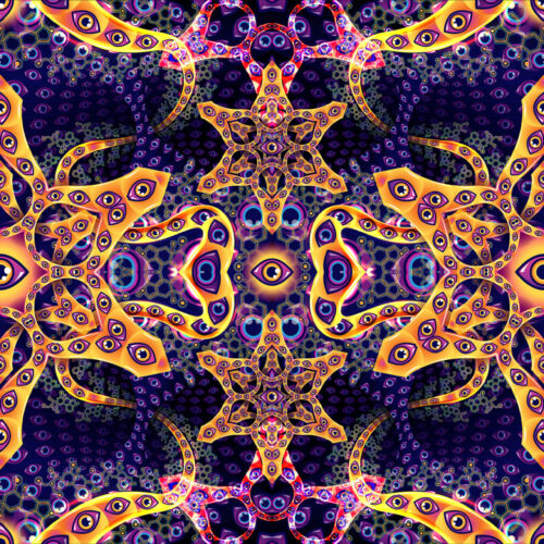 Abracadabra - Psychedelic Art by Andrei Verner