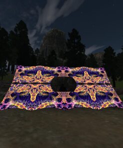 Abracadabra - DJ-Booth - UV-Reactive Psychedelic Decoration