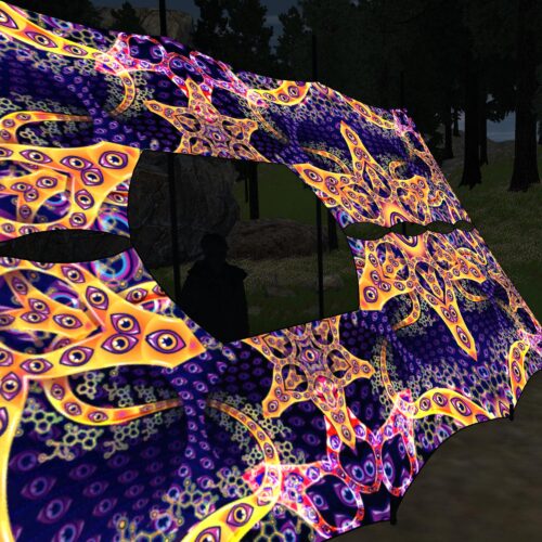 Abracadabra - DJ-Booth - UV-Reactive Psychedelic Decoration