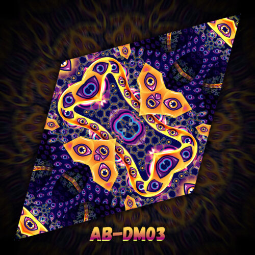 AB-DM03 - UV-Reactive Fluorescent Diamond - Design Preview