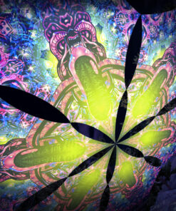 AE-DM01 - 6 Diamonds Canopy Set - UV-Reactive Flurescent Ceiling Decoration - 3D-Preview