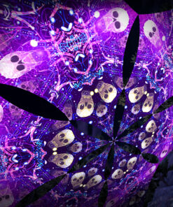 AE-DM02 - 6 Diamonds Canopy Set - UV-Reactive Flurescent Ceiling Decoration - 3D-Preview