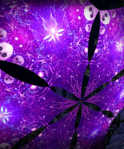 AE-DM03 - 6 Diamonds Canopy Set - UV-Reactive Flurescent Ceiling Decoration - 3D-Preview