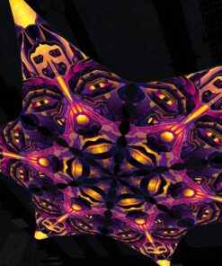 AS-DM02 - 6 Diamonds Canopy Set - UV-Reactive Flurescent Ceiling Decoration - 3D-Preview