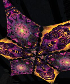 AS-DM03 and AS-DM01 - 6 Diamonds Canopy Set - UV-Reactive Flurescent Ceiling Decoration - 3D-Preview