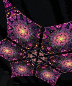 AS-DM03 - 6 Diamonds Canopy Set - UV-Reactive Flurescent Ceiling Decoration - 3D-Preview