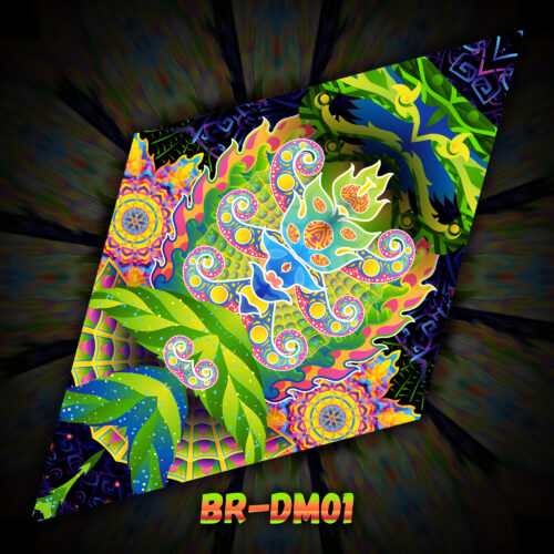 BR-DM01 - UV-Reactive Fluorescent Diamond - Design Preview