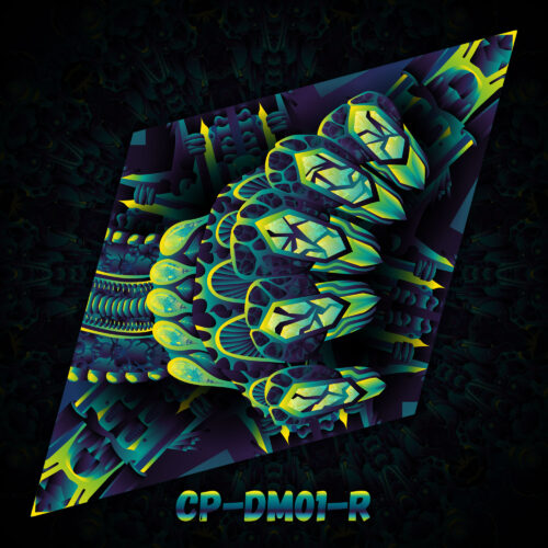 CP-DM01-R - UV-Reactive Fluorescent Diamond - Design Preview