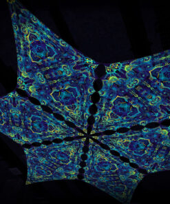 CP-DM04 - 6 Diamonds Canopy Set - UV-Reactive Flurescent Ceiling Decoration - 3D-Preview