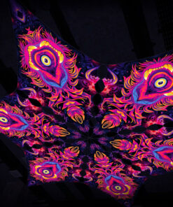 ES-DM03 - 6 Diamonds Canopy Set - UV-Reactive Flurescent Ceiling Decoration - 3D-Preview