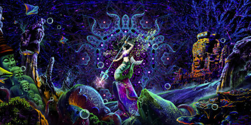 Epic Underwater Kingdom - DJ-Booth - Art by Andrei Verner