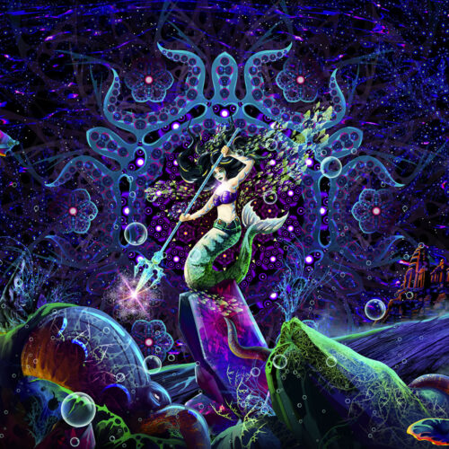 Epic Underwater Kingdom - DJ-Booth - Art by Andrei Verner