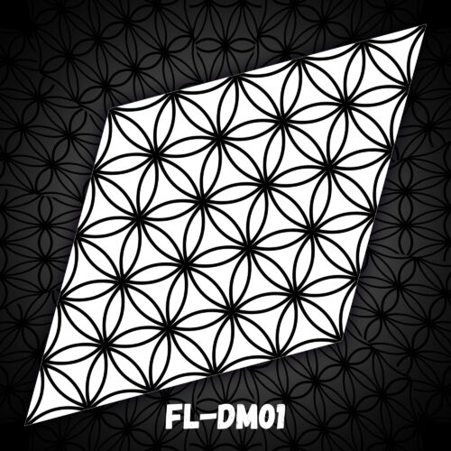 FL-DM01 - UV-Reactive Fluorescent Diamond - Design Preview