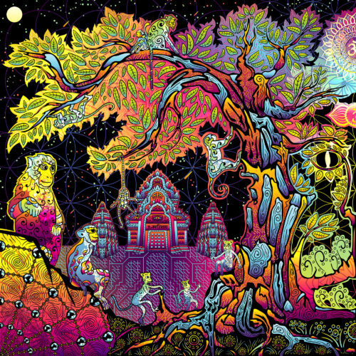 Lord Hanuman - DJ-Booth - Art by Andrei Verner - Closeup