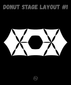 Donut DJ-Stage Layout #1