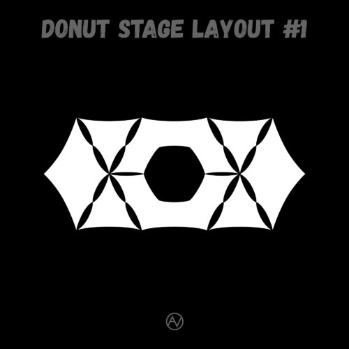Donut DJ-Stage Layout #1