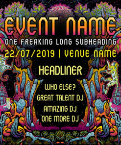 Lord Hanuman - Free Party Promotion Materials - Facebook Event Cover Template