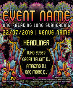 Lord Hanuman - Free Party Promotion Materials - Facebook Instagram Post Template