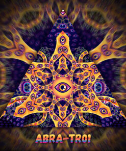 AB-TR01 - UV-Reactive Fluorescent Triangle - Design Preview