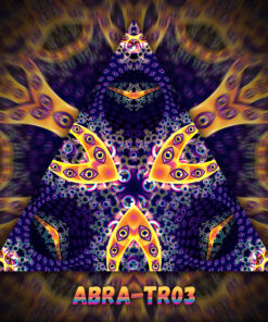 AB-TR03 - UV-Reactive Fluorescent Triangle - Design Preview