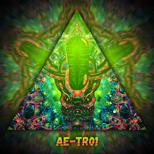 AE-TR01 - UV-Reactive Fluorescent Triangle - Design Preview