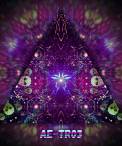 AE-TR03 - UV-Reactive Fluorescent Triangle - Design Preview