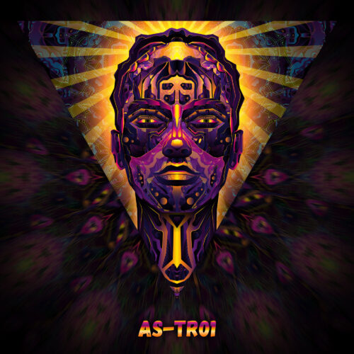 AS-TR01 - UV-Reactive Fluorescent Triangle - Design Preview