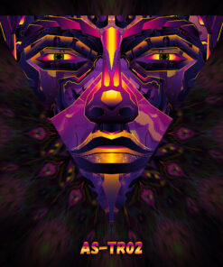 AS-TR02 - UV-Reactive Fluorescent Triangle - Design Preview