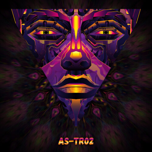 AS-TR02 - UV-Reactive Fluorescent Triangle - Design Preview