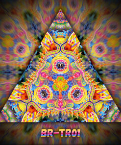 BR-TR01 - UV-Reactive Fluorescent Triangle - Design Preview